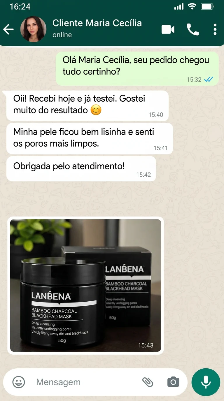 Depoimento de Maria Cecília sobre a máscara LANBENA